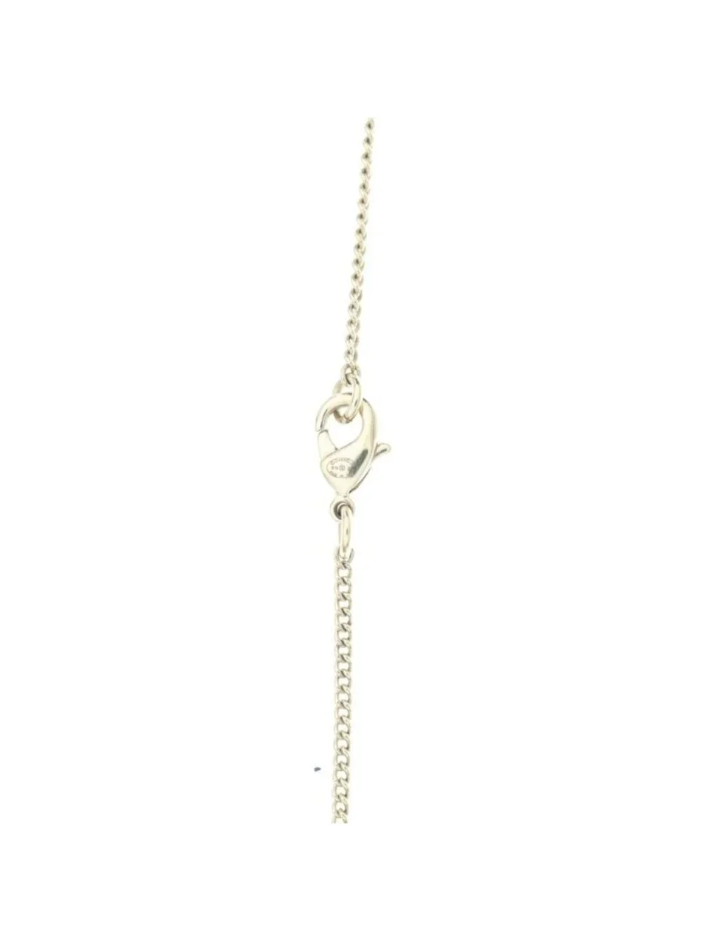 Chanel CC Logo Pendant Chain Gold 19B